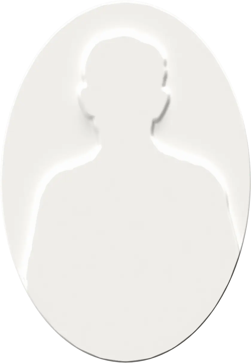 Fotografía en porcelana 3D ovalada para lápida